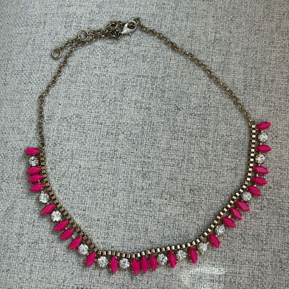 Pink J. Crew Necklace